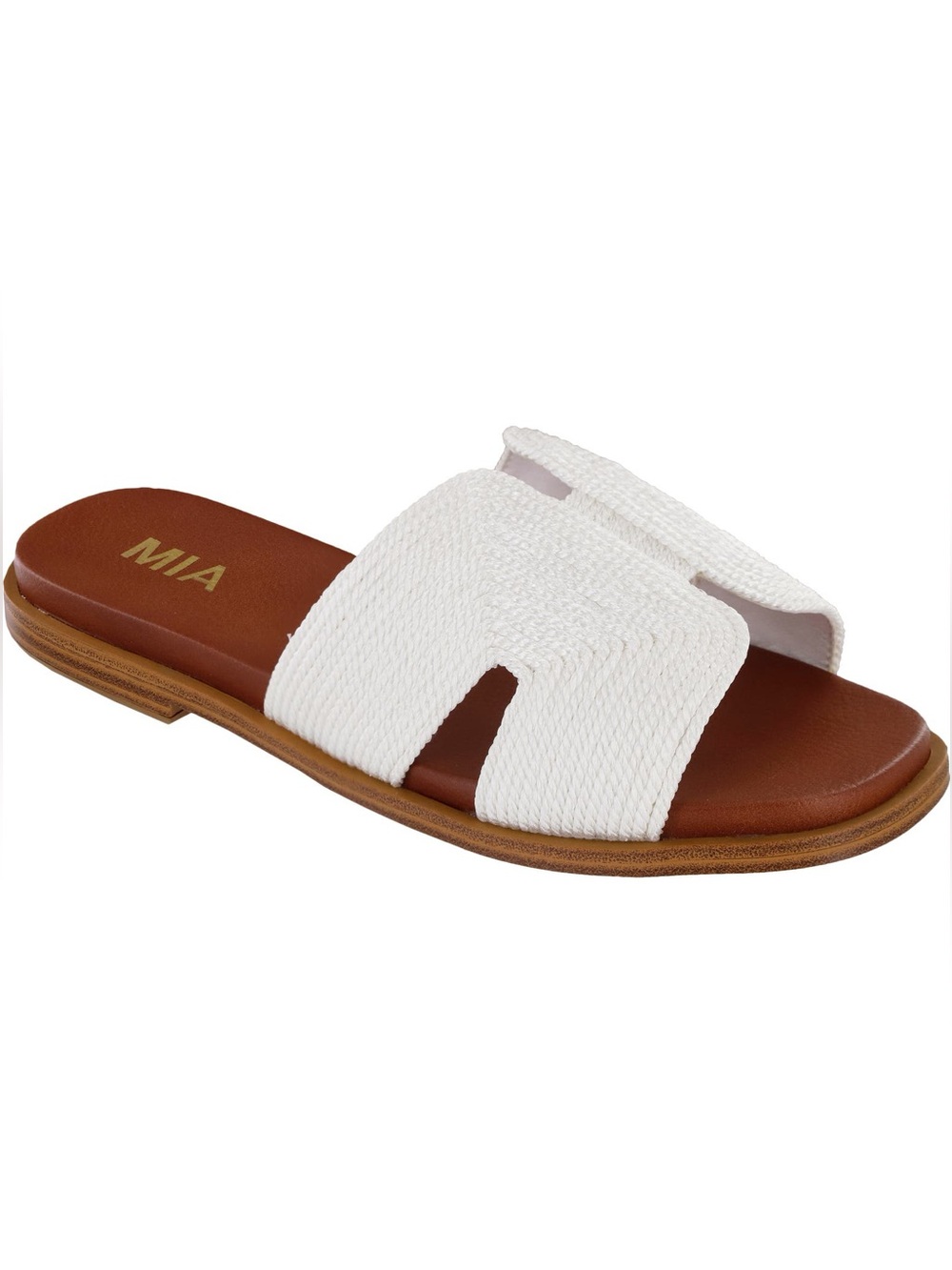MIA Women’s Dia Flat Sandals - White